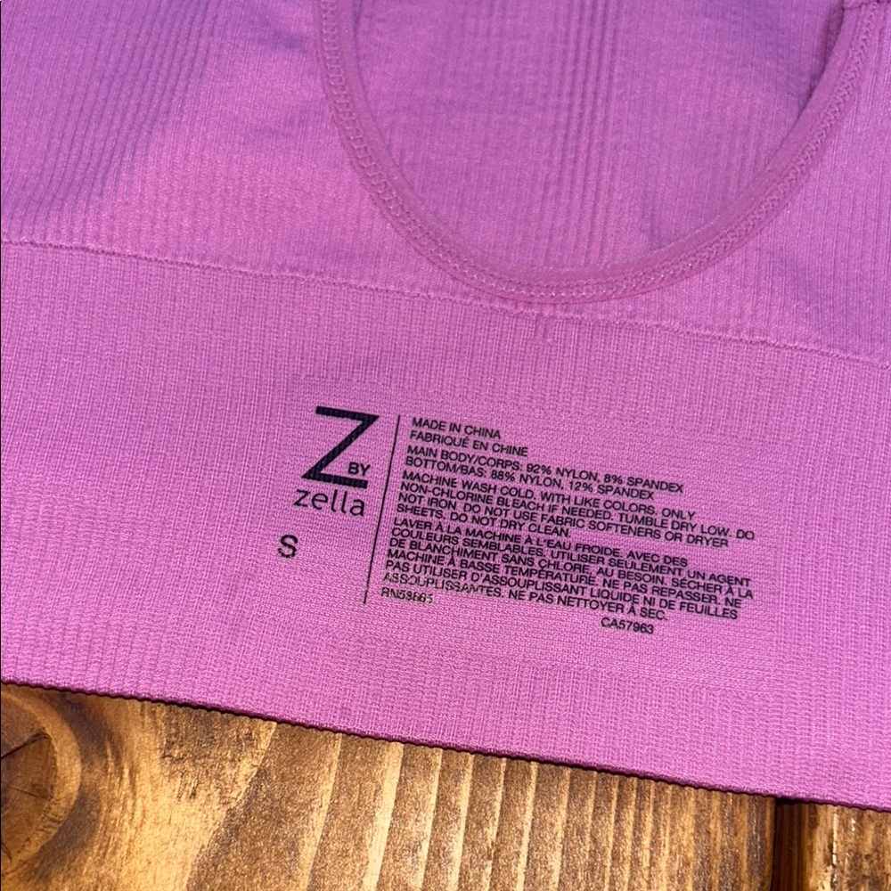 Z by Zella pink sports bra - Picture 3 of 3